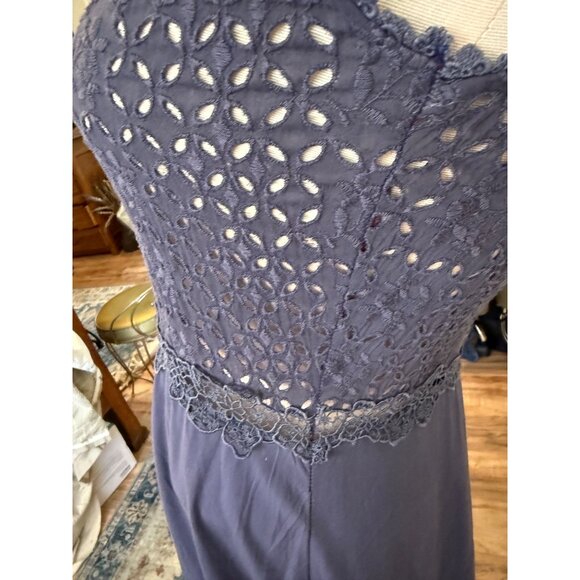 Johnny Was Gavin Maxi Dress S Empire waist Lace flowy Cottagecore Coquette Read - Picture 8 of 16